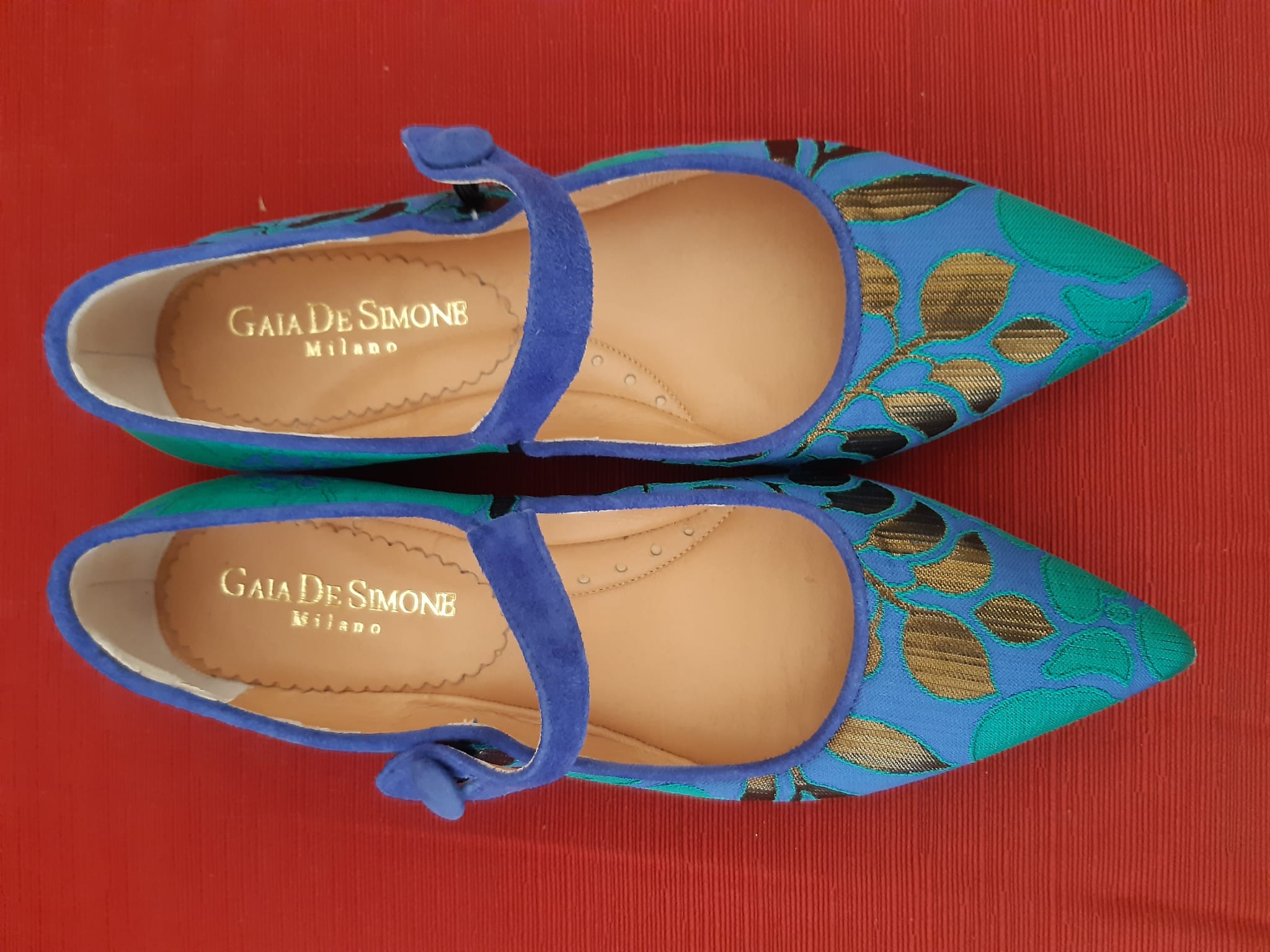 Gaia De Simone ballerina con cinturino
